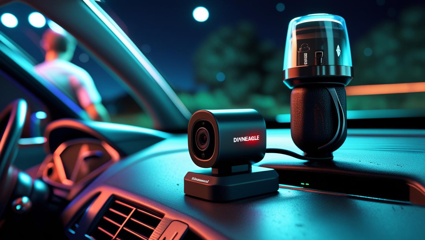 hidden spy camera for car