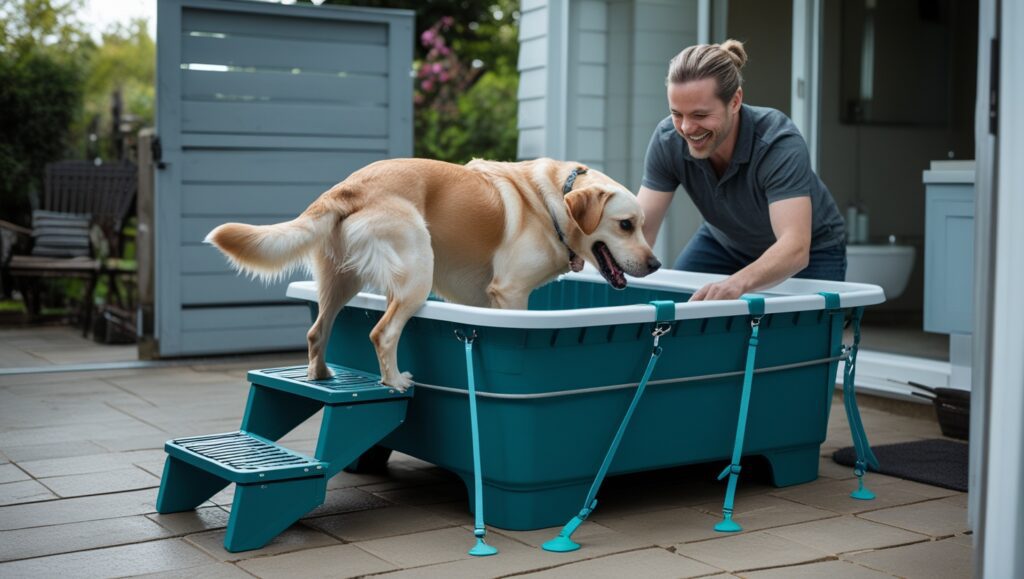 Dog Grooming Bath Tub
