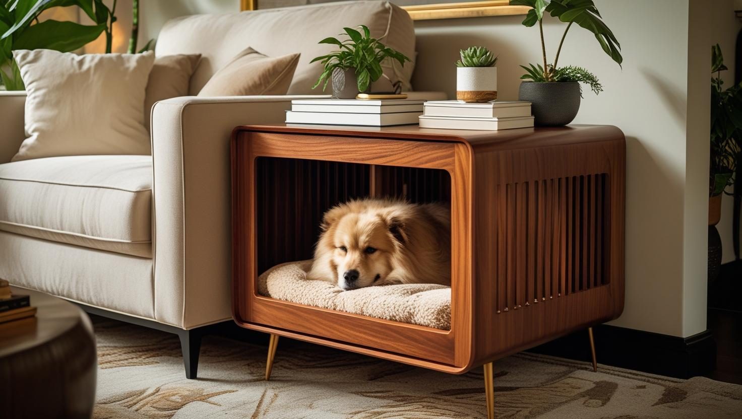 Why Choose A Modern Dog Crate In 2025 : Stylish, Comfortable, and Functional
