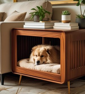modern dog crate