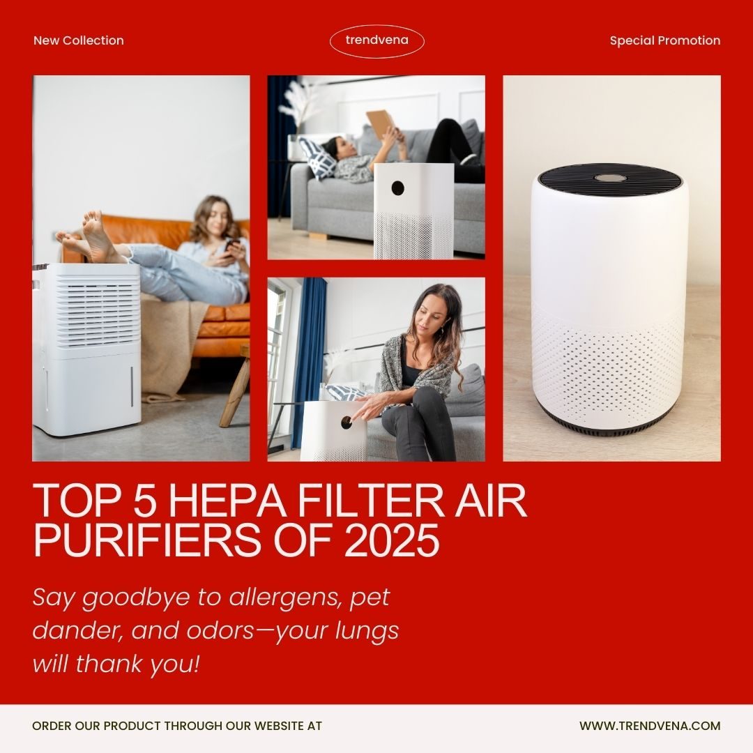 Top 5 HEPA Filter Air Purifiers for Cleaner, Healthier Air in 2025